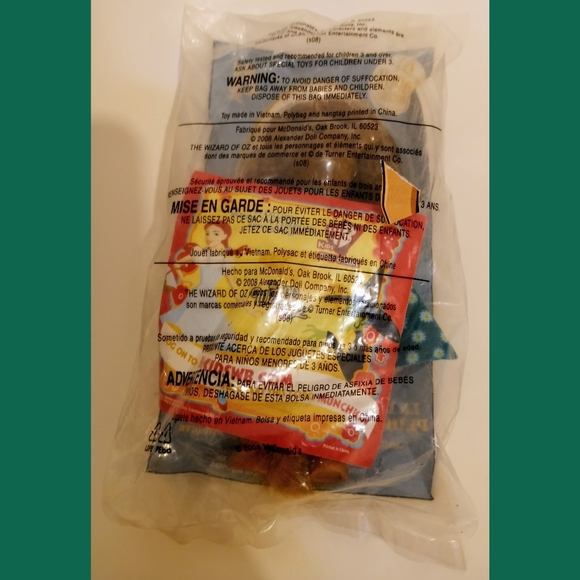 Madame Alexander 'Wizard Of Oz' "Cowardly Lion" McDonald's Toy - Picture 5 of 6